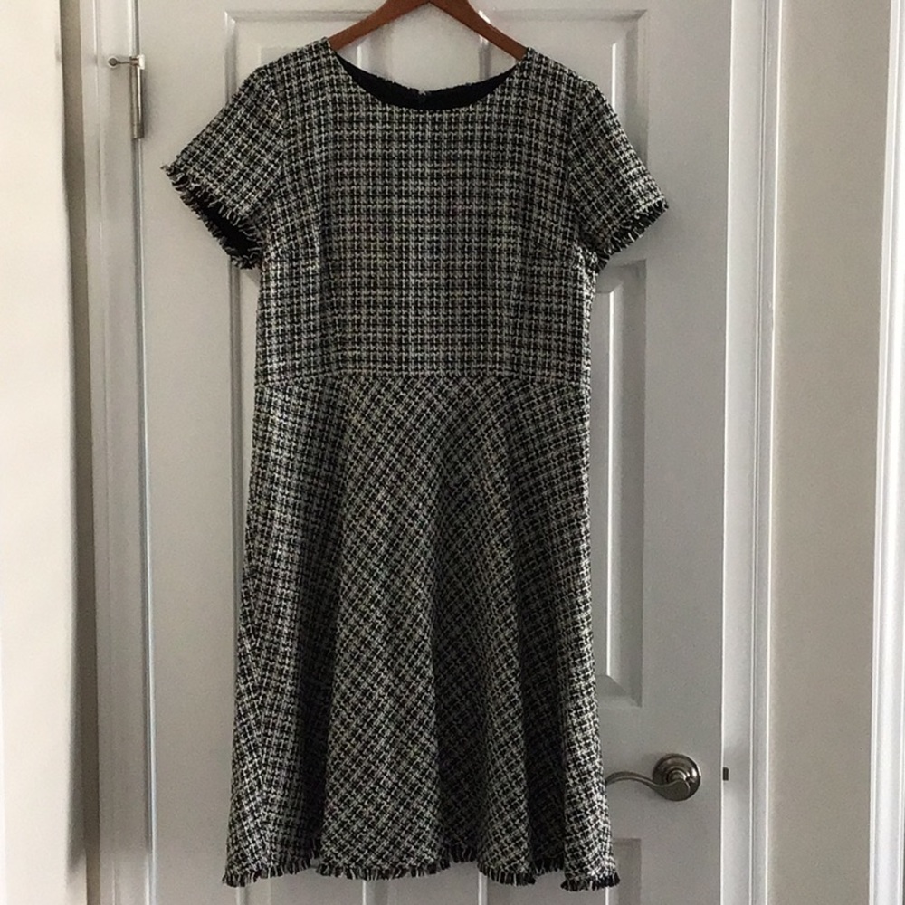 BNWT Talbots Black & Cream Dress